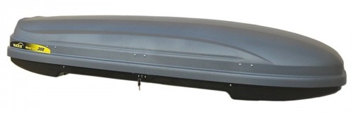 AUTOBOX HAKR Magic Line 350 – šedý objem 350L délka 219cm - Kliknutím zobrazíte detail obrázku.