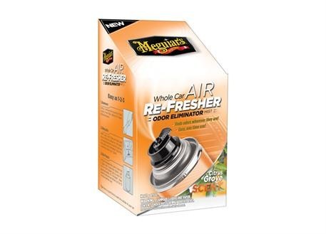 Meguiar's Air Re-Fresher Odor Eliminator - Citrus Grove Scent - desinfekce klimatizace + pohlcovač p - Kliknutím zobrazíte detail obrázku.