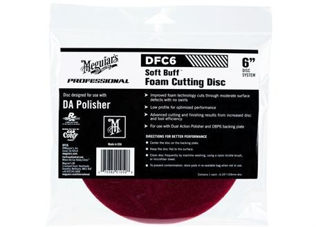 Meguiar's DA Foam Cutting Disc 6" - profesionální pěnový lešticí kotouč pro DA leštičku 6" / 159 mm - Kliknutím zobrazíte detail obrázku.