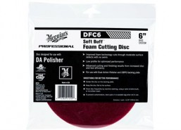 Meguiar's DA Foam Cutting Disc 6" - profesionální pěnový lešticí kotouč pro DA leštičku 6" / 159 mm