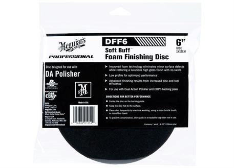 Meguiar's DA Foam Finishing Disc 6" - profesionální pěnový lešticí kotouč pro DA leštičku 6" / 159 m - Kliknutím zobrazíte detail obrázku.