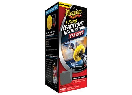 Meguiar's Headlight Restoration Kit - sada pro rozleštění světlometů sada - Kliknutím zobrazíte detail obrázku.
