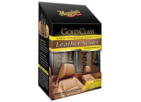 Meguiar's Gold Class Leather Sealer Treatment - sada pro hloubkové čištění a dlouhodobou konzervaci  - Kliknutím zobrazíte detail obrázku.