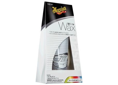 Meguiar's Light Wax - leštěnka s voskem pro bílé a světlé laky 198 g - Kliknutím zobrazíte detail obrázku.