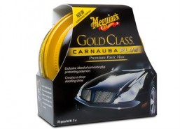 Meguiar's Gold Class Carnauba Plus Premium Paste Wax - tuhý vosk na příordní bázi s obsahem karnauby