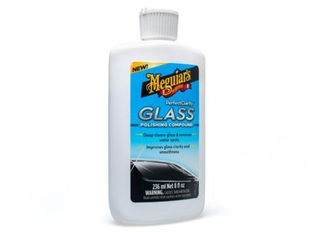 Meguiar's Perfect Clarity Glass Polishing Compound - leštěnka na skla, 236 ml - Kliknutím zobrazíte detail obrázku.