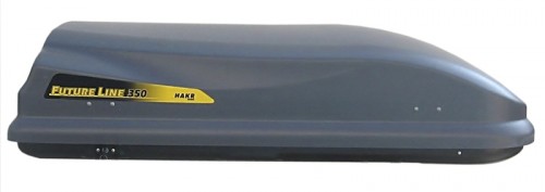 Střešní box HAKR Future Line 350 – šedý - Kliknutím zobrazíte detail obrázku.