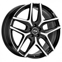 MSW 40 8.50x20" 5x110 ET31 GLOSS BLACK FULL POLISHED