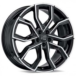 MSW 41 9.00x20" 5x120 ET45 GLOSS BLACK FULL POLISHED