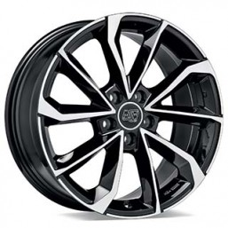 MSW 42 8.00x18" 5x108 ET48 GLOSS BLACK FULL POLISHED