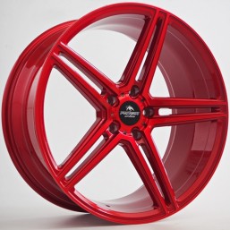 4R Forzza Bosan 9x20" 5x120 ET30 Candy Red