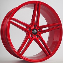 4R Forzza Bosan 9x22" 5x112 ET35 Candy Red