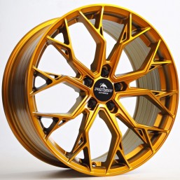 4R Forzza Titan 8x18" 5x114.3 ET40 Golden Amber