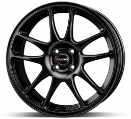 Borbet RS MattBlack 7x17" 4x100 ET45 Matně černá