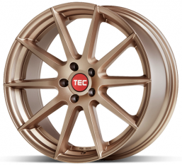 TEC GT7 Bronze 10.5x21" 5x130 ET52 bronzový
